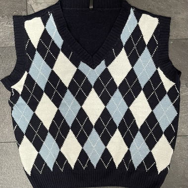 Gilet en maille Chicorée