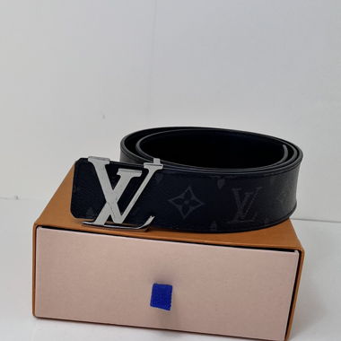Louis Vuitton Black Monogram Belt 