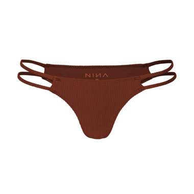 New women’s Bikini bottom rust / cheeky cut