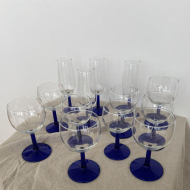 12 Gläser 2000s Vintage Set
