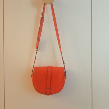 Orange BREE crossbody/saddle bag