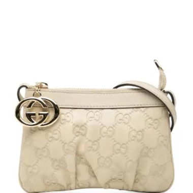 Borsa a tracolla GUCCI Guccissima