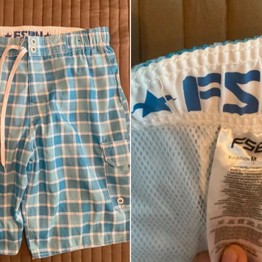 Pantaloncini a quadri FSBN