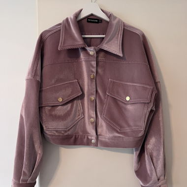 Giacca in Velluto a Coste – Dusty Pink - Tg. M