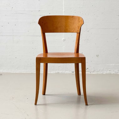Wooden chair by A.G. Möbelfabrik Horgen-Glarus