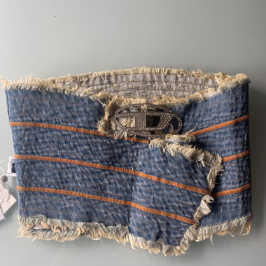 Top Bandeau in Denim