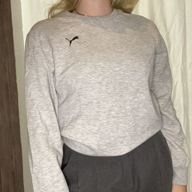 Grey Puma Sweater