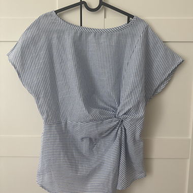 Striped Short-Sleeve Top