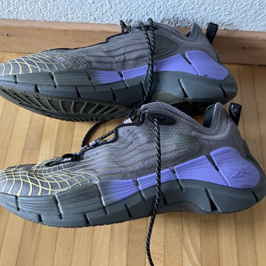 Reebok Sneaker grigie/viola taglia EUR 43