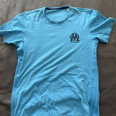Blue adidas jersey