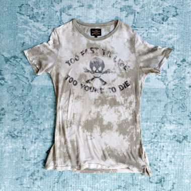 Camicia trasparente camo Vivienne Westwood