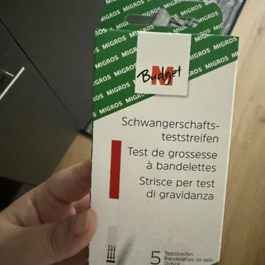 Schwangerschaftstests in Streifenform