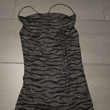 Glitzer Kleid
