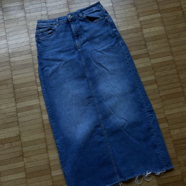 Blue Denim Skirt