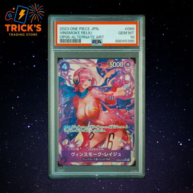 One Piece JPN Vinsmoke Reiju OP06-069 PSA 10