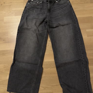 Bershka Jeans schwarz Gr. 36