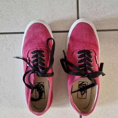 Chaussures Vans roses