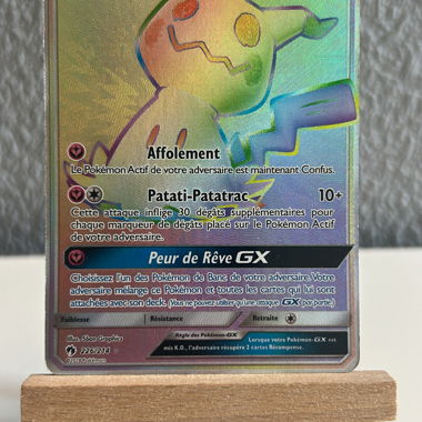 Carte Pokémon mimiqui GX