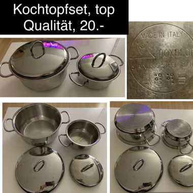 SET DI PENTOLE QUALITÀ 1A
