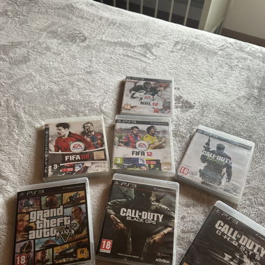 Lot de 7 jeux PlayStation 3
