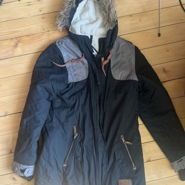 Bparderjacke wasserdicht, kuschliges Teddyfutter