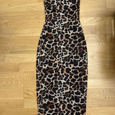 Leopard Print Kleid