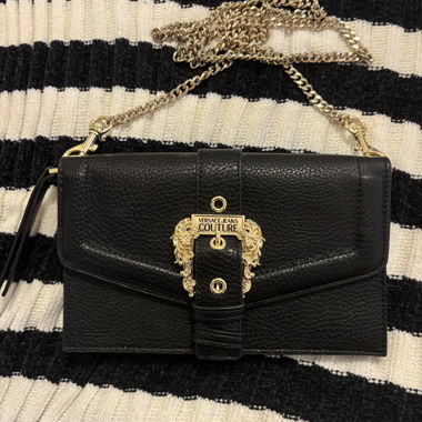 Versace Jeans Couture Schultertasche schwarz