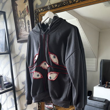 Grey streetwear hoodie