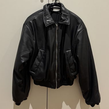 Bershka Faux Leather Jacket