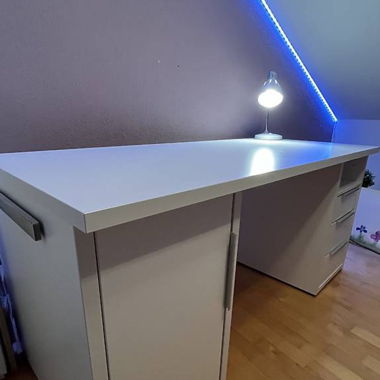 Schreibtisch weiss