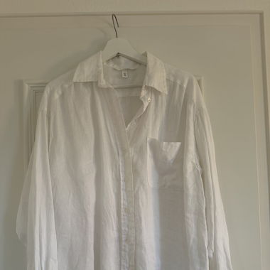 Bluse Leinen