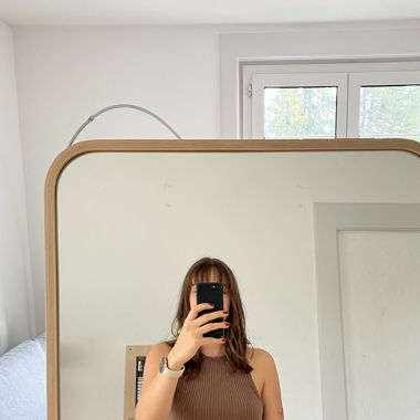 Geripptes Croptop