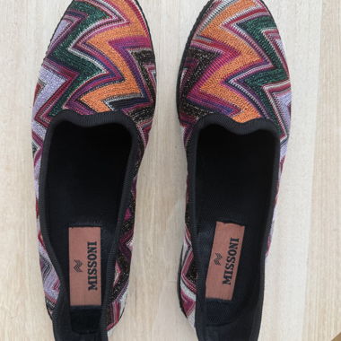 Multicolored MISSONI Slip-On Shoes