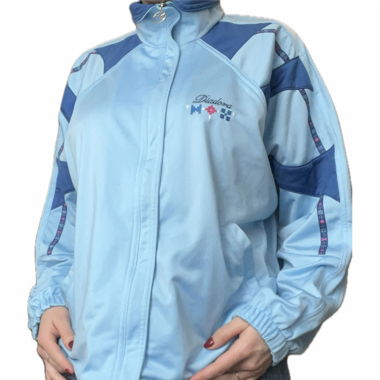 vintage light-blue jacket