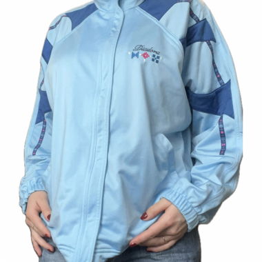 vintage light-blue jacket