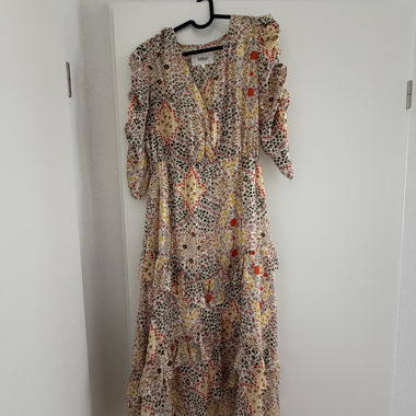 Robe longue fleurie ba&sh