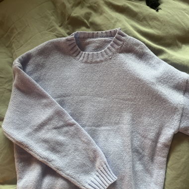 Pull bleu lavande