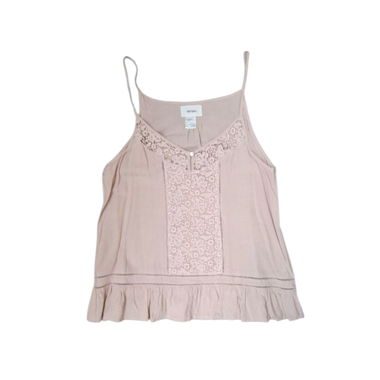 Top avec dentelle Soft Grey, taille 40