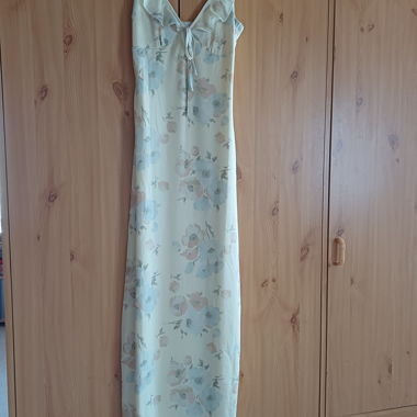 Vestito floreale giallo