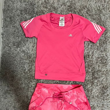 cute adidas set skirt plus top