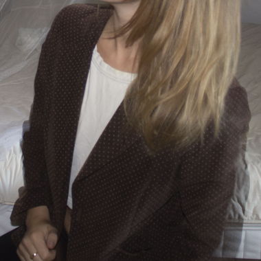 Polka Dot Blazer