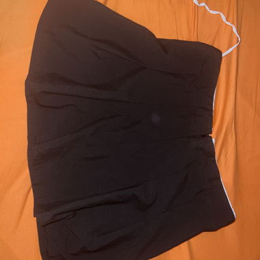 Black Pleated Skirt