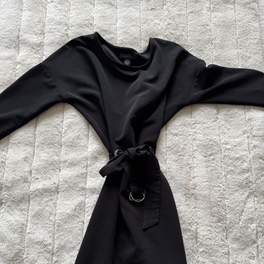 black dress