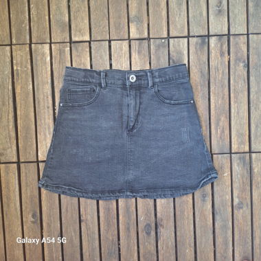 Short black denim skirt 10Years/140cm