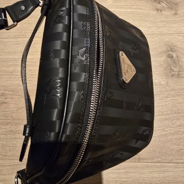 Mollerus Bauchtasche Brienz schwarz/silber