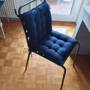 2x Chaises et 4x coussins
