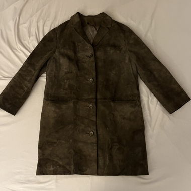 Veste en cuir vintage