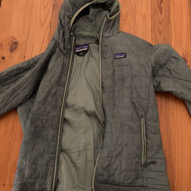 Patagonia Steppjacke mit Kapuze