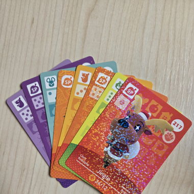 Lot de 8 cartes Amiibo ACNH