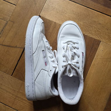 Baskets blanches Reebok, pointure UE 39